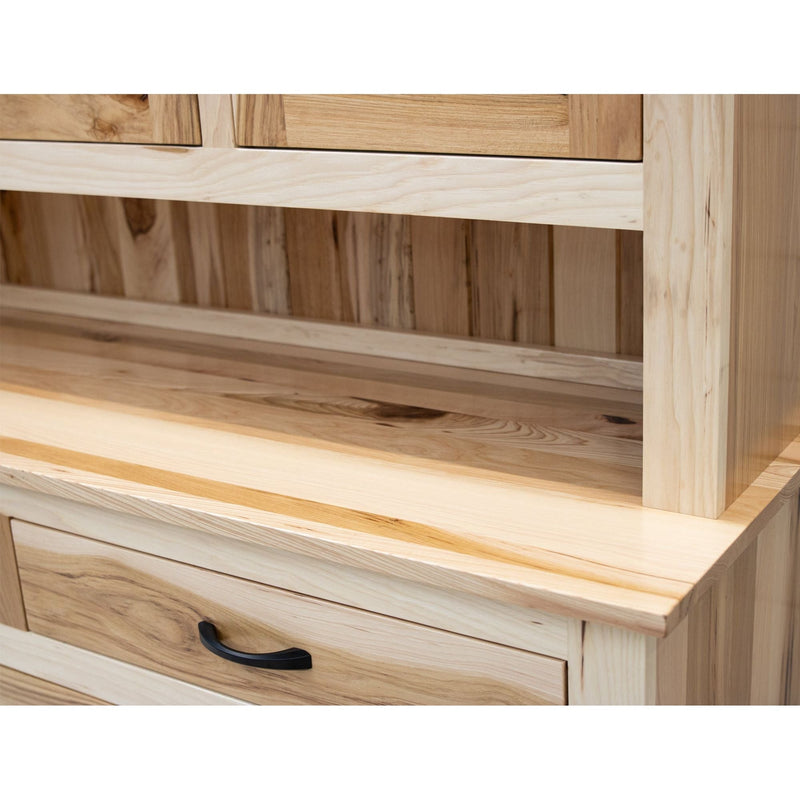 Eleanor Shaker Hickory Wood Hutch | NAT
