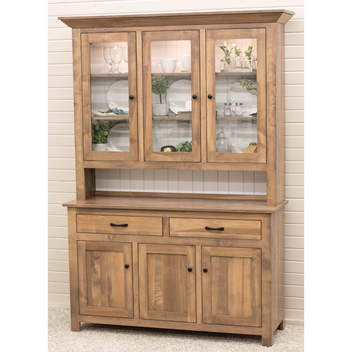 Eleanor Shaker Maple Wood Hutch | WB&DW