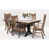 Ellipse Hickory Wood Extending Dining Table | CO