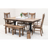 Ellipse Hickory Wood Extending Dining Table | CO