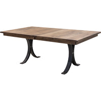 Ellipse Hickory Wood Extending Dining Table | CO