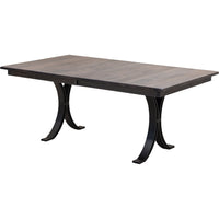 Ellipse Hickory Wood Extending Dining Table | GS