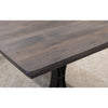 Ellipse Hickory Wood Extending Dining Table | GS