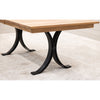 Ellipse Hickory Wood Extending Dining Table | WB