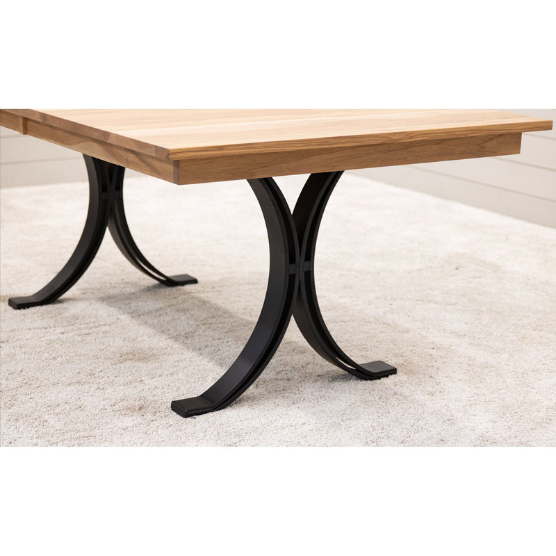 Ellipse Hickory Wood Extending Dining Table | WB