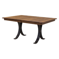Ellipse Hickory Wood Extending Dining Table | ASB