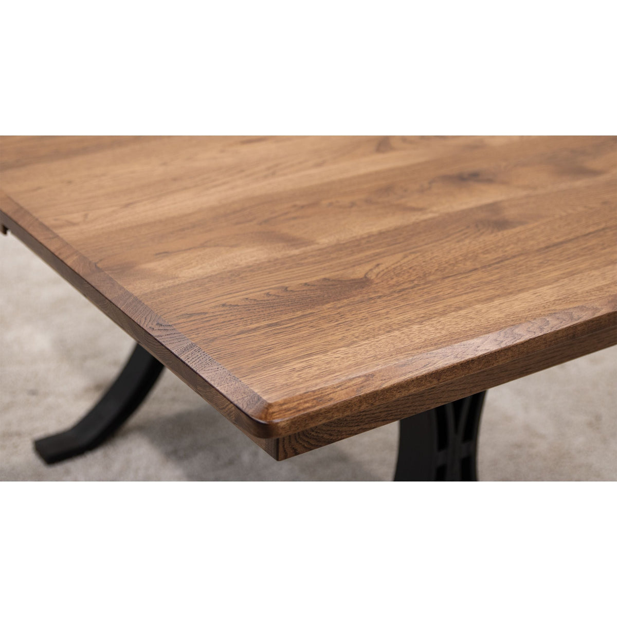 Ellipse Hickory Wood Extending Dining Table | ASB