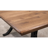 Ellipse Hickory Wood Extending Dining Table | ASB