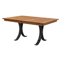 Ellipse Hickory Wood Extending Dining Table | HC