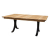 Ellipse Hickory Wood Extending Dining Table | WB