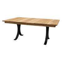 Ellipse Hickory Wood Extending Dining Table | WB