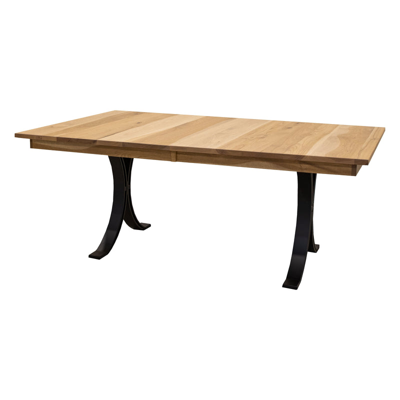 Ellipse Hickory Wood Extending Dining Table | WB