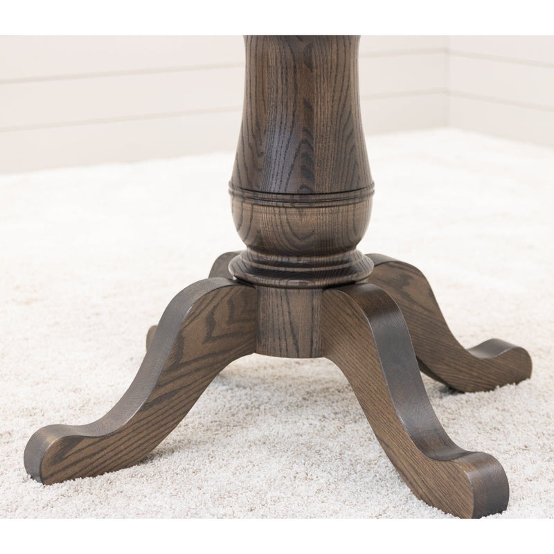 Erwin Round Oak Wood Extending Dining Table | GY