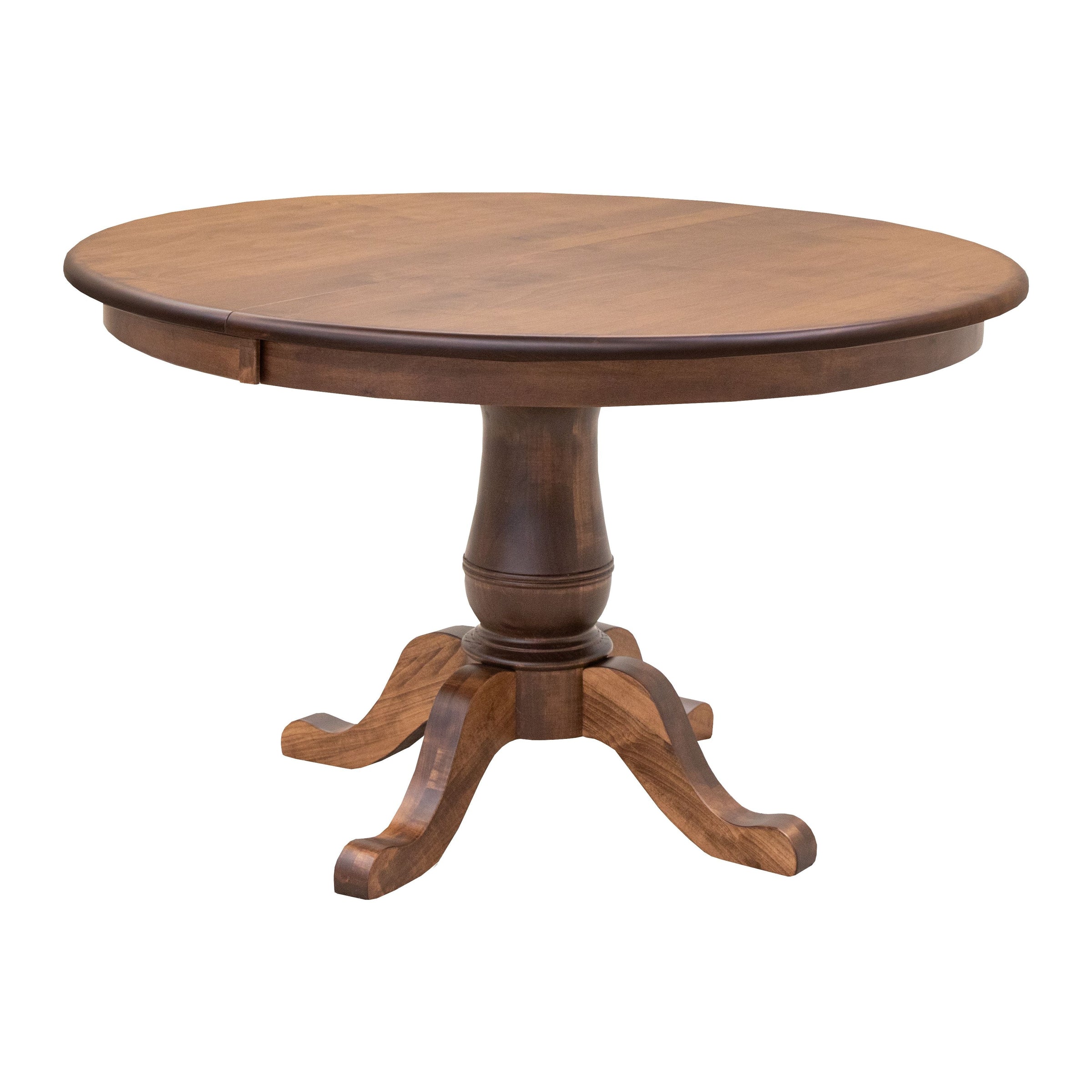 Erwin Round Maple Wood Extending Dining Table | BOS