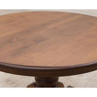 Erwin Round Maple Wood Extending Dining Table | BOS