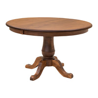 Erwin Round Maple Wood Extending Dining Table | HC