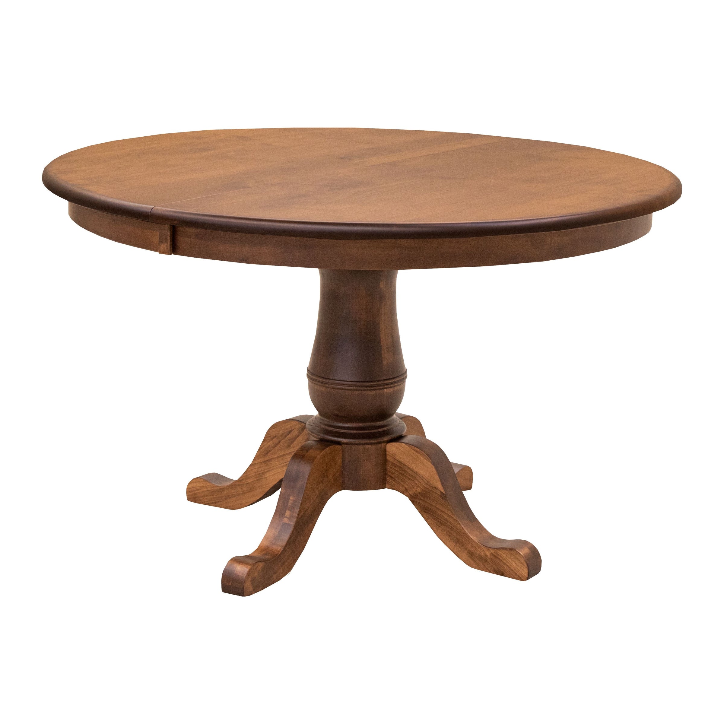 Erwin Round Maple Wood Extending Dining Table | HC