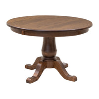 Erwin Round Oak Wood Extending Dining Table | ASB