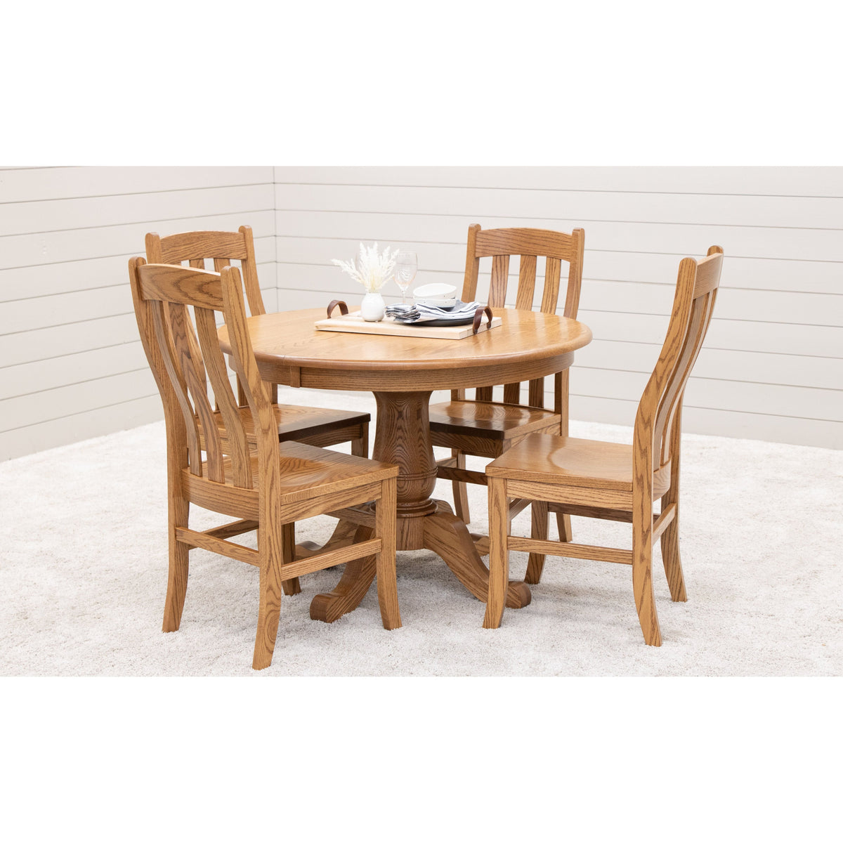 Florence Oak Wood Side Dining Chair | FW