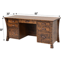 Brookstone Birch Wood Executive Desk | ASB