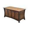 Brookstone Black & Wood Executive Desk with Panels | M-EB&BIR-ASB