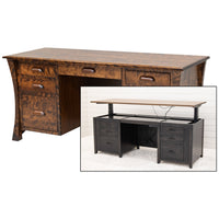 Brookstone Birch Wood Executive Desk | ASB