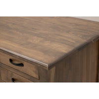 Brookstone Oak Wood Flat Wall Desk | ASB