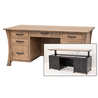 Brookstone Maple Wood Executive Desk | WB