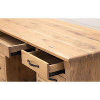 Brookstone Hickory Wood Flat Wall Desk | WB