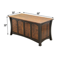Brookstone Walnut Wood Executive Desk with Panels | NAT