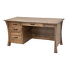 Brookstone Small Maple Wood Desk | CO