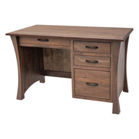 Brookstone Small Walnut Wood Desk | CO
