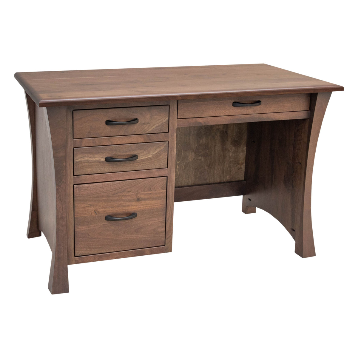 Brookstone Small Walnut Wood Desk | CO