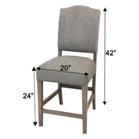 Elliot Upholstered 24" Bar Stool | R1-32