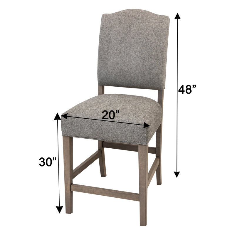 Elliot Upholstered 24" Bar Stool | 4-148