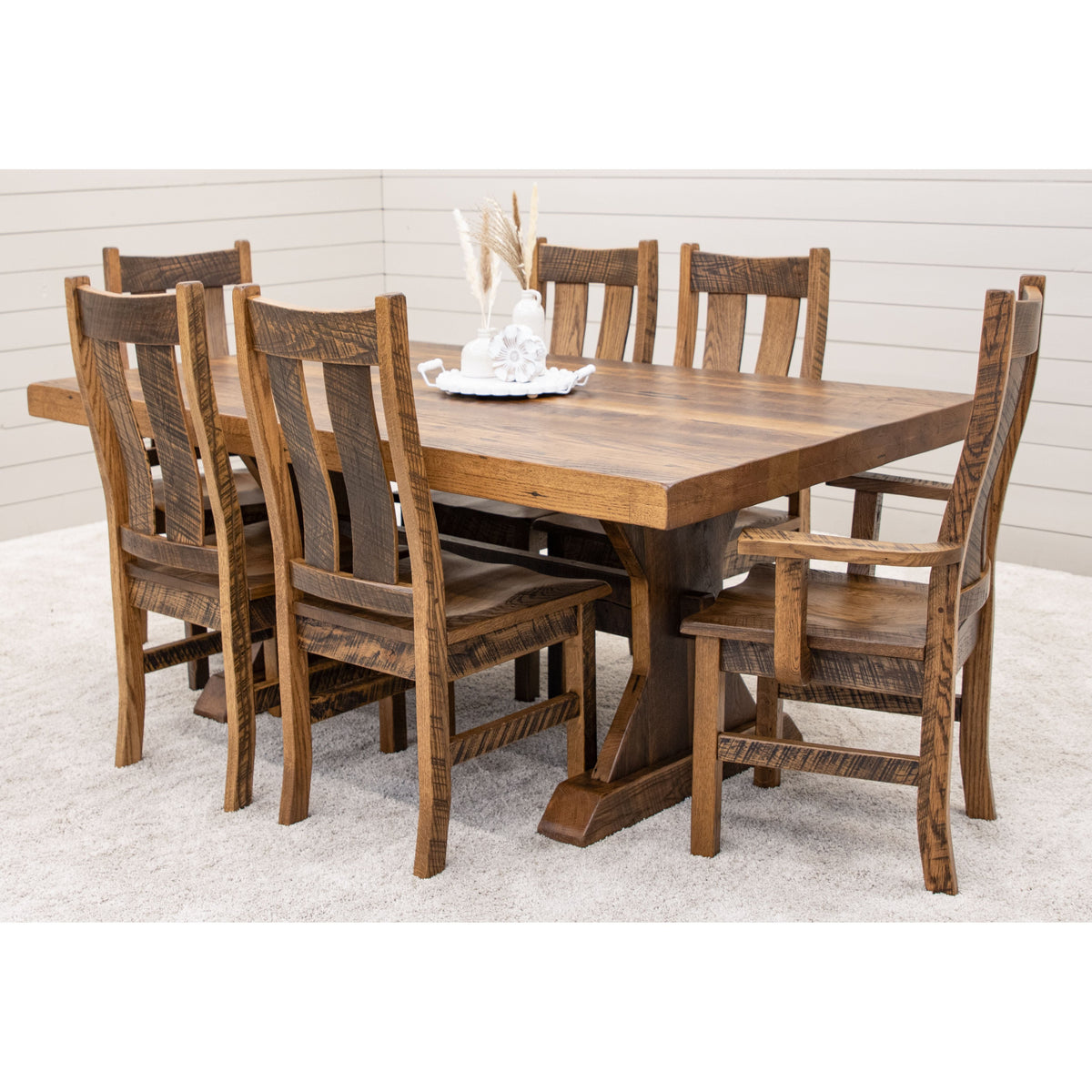 Timbercraft Reclaimed Wood Arm Dining Chair | PV