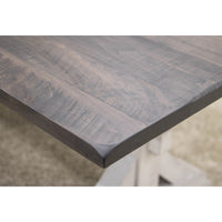 Farmhouse White & Wood Dining Table | M-AV&GS