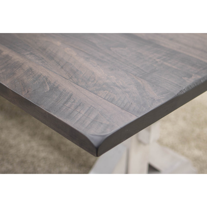 Farmhouse White & Wood Dining Table | M-AV&GS