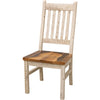Summit Reclaimed White & Wood Side Dining Chair