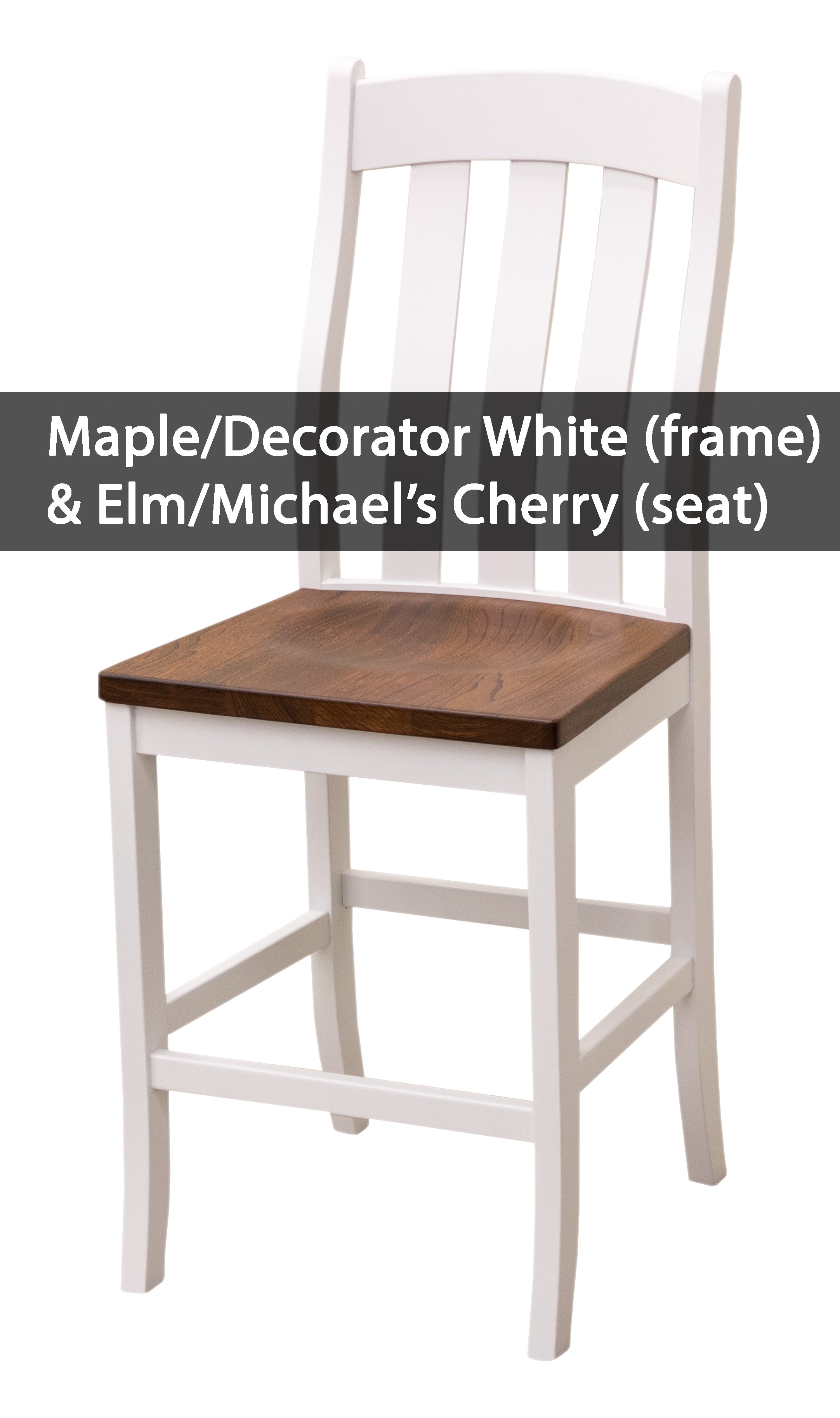 Florence 24" Stationary Bar Chair