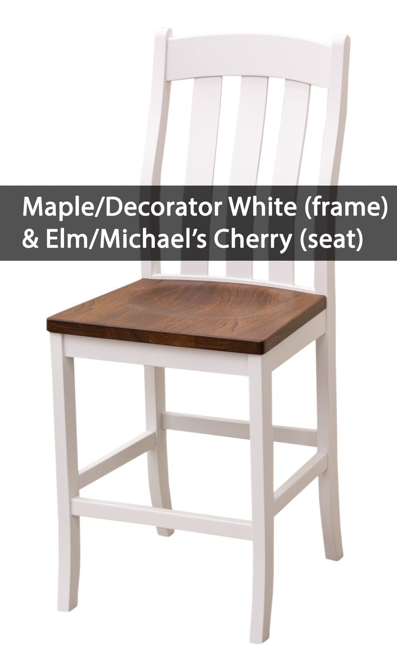 Florence 24" Stationary Bar Chair