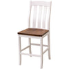 Florence White & Wood 24" Stationary Bar Stool | M-DW&E-MC