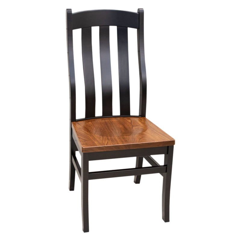 Florence Black & Wood Side Dining Chair | M-EB&E-MC