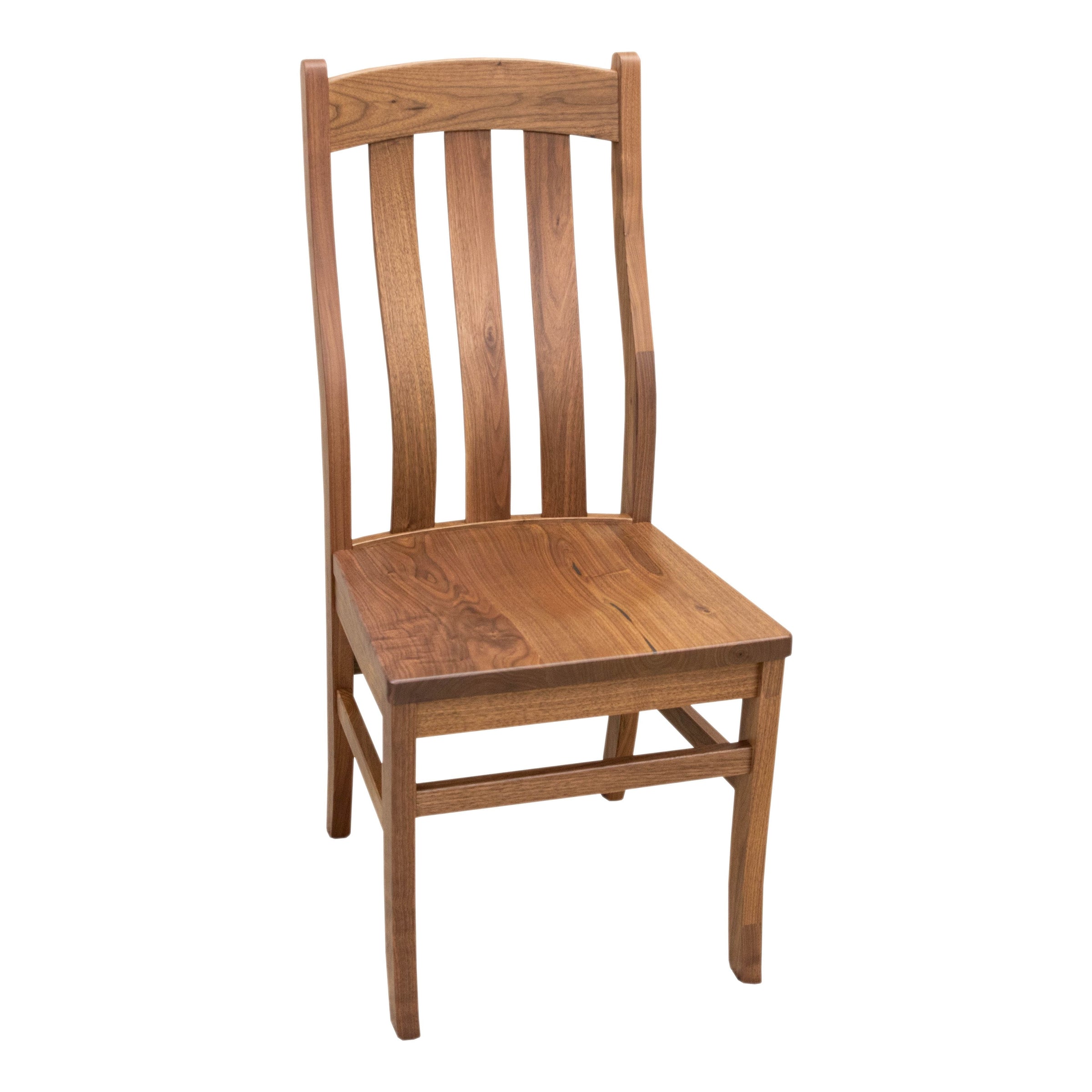 Florence Walnut Wood Side Dining Chair | NAT