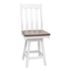 Florence White & Wood 24" Swivel Bar Stool | M-DW&RWO-GRB