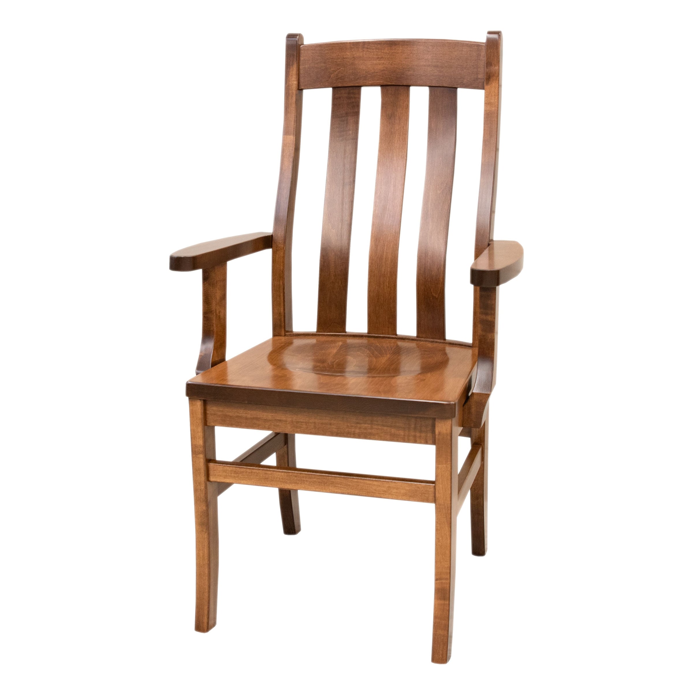 Florence Maple Wood Arm Dining Chair | BOS