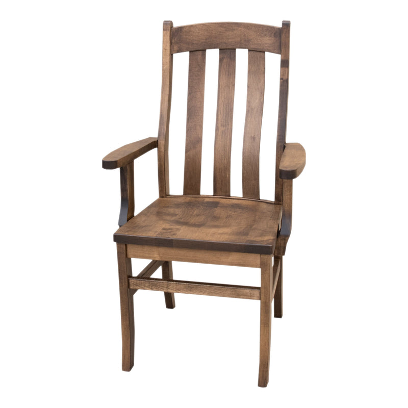 Florence Maple Wood Arm Dining Chair | CO