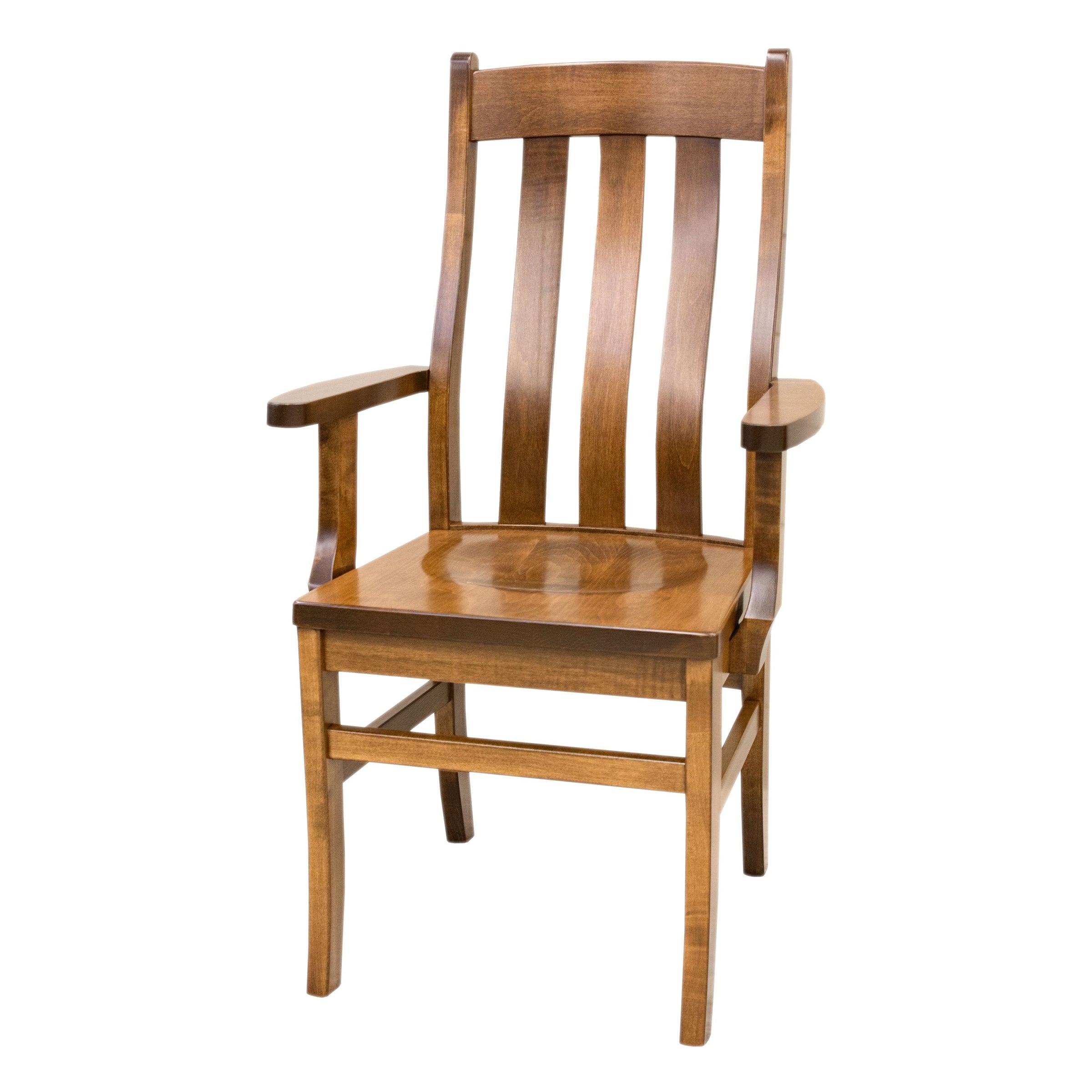 Florence Maple Wood Arm Dining Chair | HC