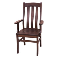 Florence Maple Wood Arm Dining Chair | RC