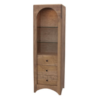 Glasgow Solid Maple Wood Bookcase | CO